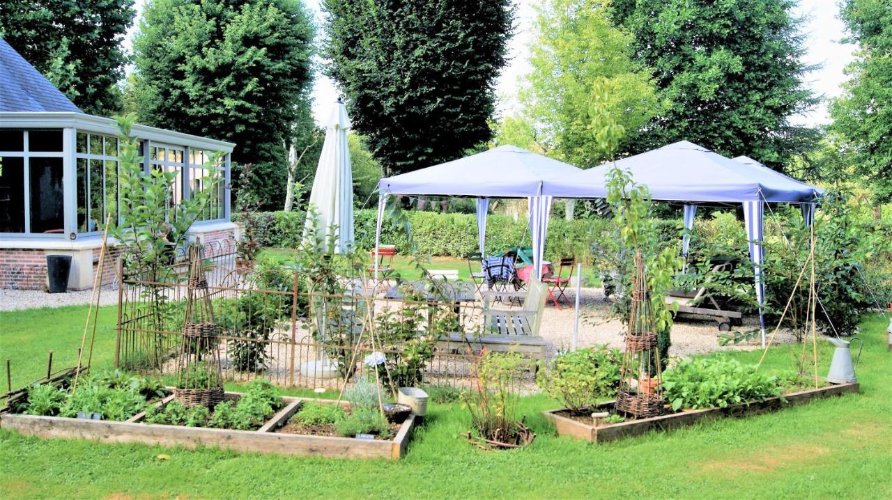 Un Parfum De Violette Bed & Breakfast Fourneville Exterior foto